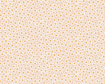 Floral Charms Daisies Blush by Kelsey Carlson for Riley Blake Designs, 100% Cotton Fabric,  C15764-BLUSH