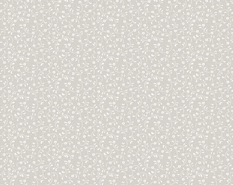 Floret Ash, 100% Cotton, C675-Ash