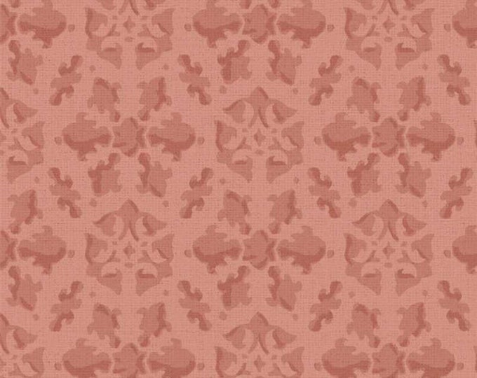 Petal Bouquet - Damask Pink by Katie Pertiet for P&B Textiles, 100% Premium Cotton Fabric, PBOU-4966 P