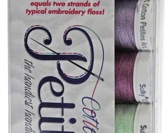 Sulky Petites Palettes, 12 wt Cotton Thread, 50 yds, Redwood Manor Colors Collection, # 712-11