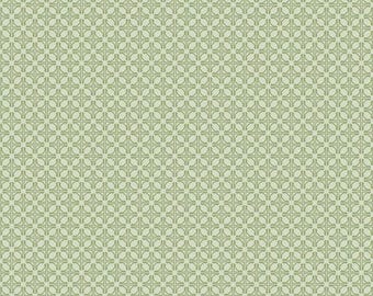 Winged Medley Tile Sage, 100% Cotton, C15916-SAGE