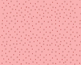 All My Heart XO Pink byJ. Wecker Frisch for Riley Blake Designs, 100% Cotton Fabric, C14134-PINK