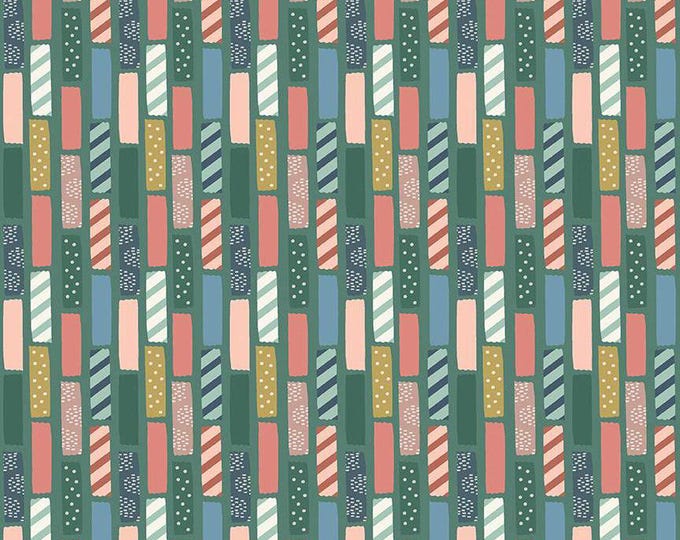 Let's Create Washi Hunter by Echo Park Paper Co. for Riley Blake Designs, 100% Cotton Fabric, C13693-HUNTER