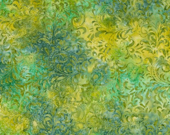 Meadow - Expressions Batiks Tjaps Collection by Riley Blake Designs, 100% Cotton Fabric, BTHH1063