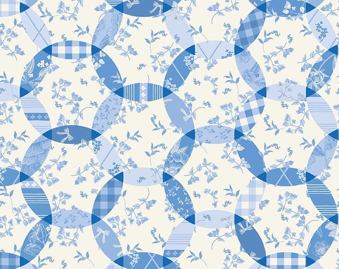 Penelope Cheater Print Cream by Riley Blake, 100 % Cotton, C16647-CREAM