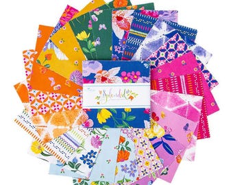 Splendid 5" Stacker by Gabrielle Neil Design for Riley Blake, 100 % Cotton, 5-14310-42