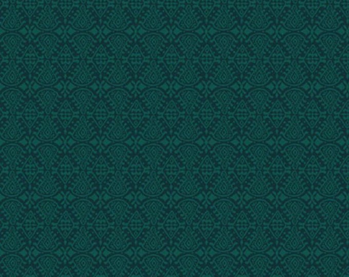 Whimsy II - Set Geo Dark Teal, 100% Cotton, WHM2 5685 DT