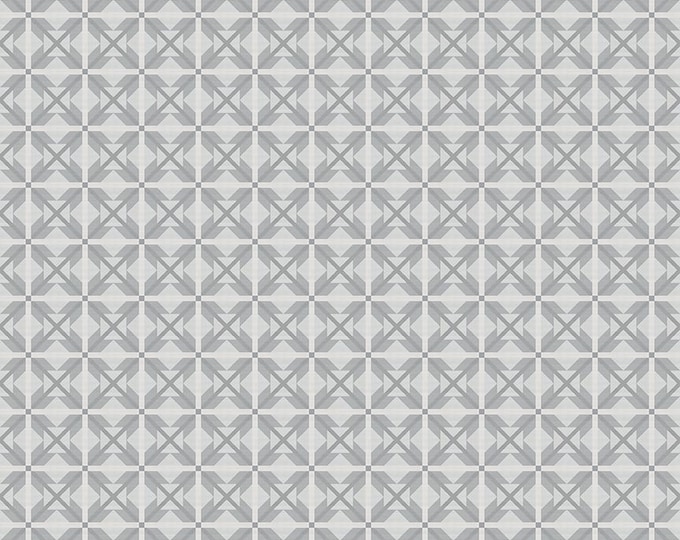 Winter Barn Quilts - Nordic Star Silver by Tara Reed for Riley Blake Designs, 100% Cotton Fabric, C12083