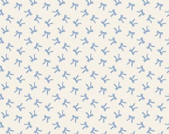 Penelope Bows Cream by Riley Blake, 100 % Cotton, C16643-CREAM