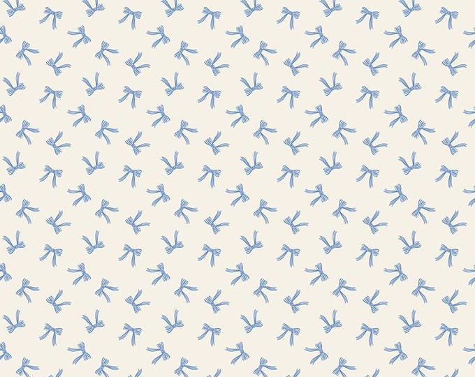 Penelope Bows Cream by Riley Blake, 100 % Cotton, C16643-CREAM