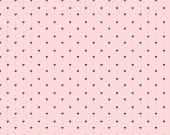 Sew In Love Stripes Blush, Cotton Fabric, C16904-BLUSH