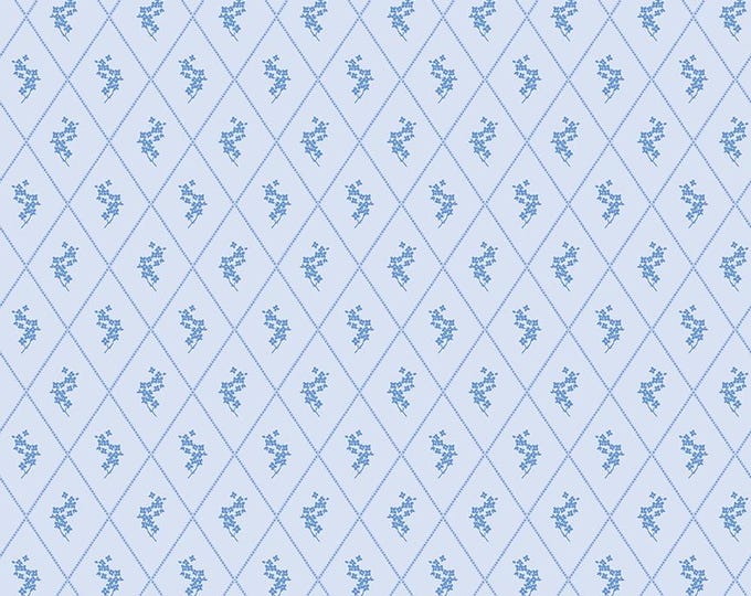 Penelope Diamonds Sky by Riley Blake, 100 % Cotton, C16642-SKY