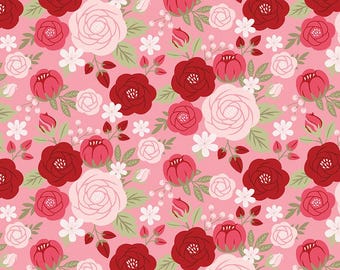 Sew In Love Main Rose, Cotton Fabric, C16900-ROSE