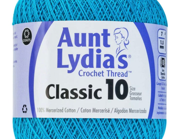 Parakeet - Aunt Lydia's Crochet Thread Classic 10, 350 yds, Art 154C-451