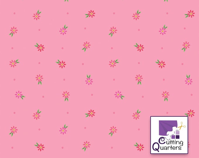 Strength in Pink - Daisies Pink by Riley Blake Designs, 100% Cotton Fabric, C12625-Pink