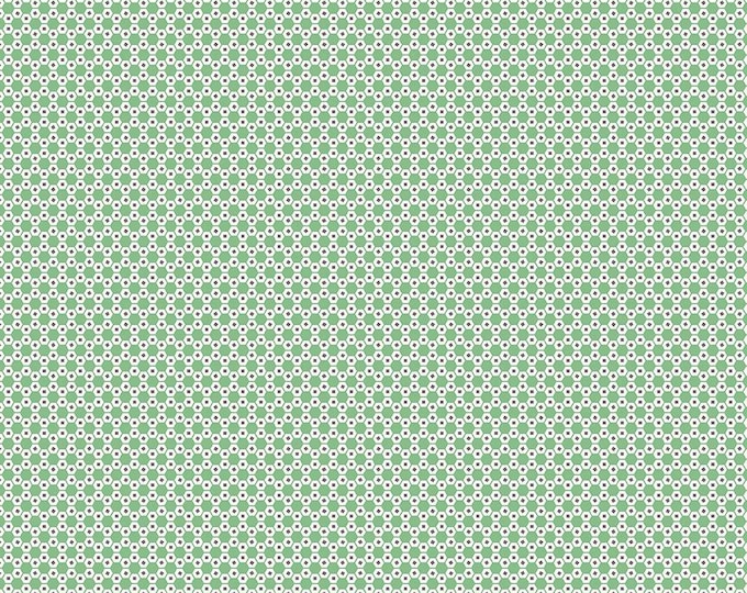 Stitch Hexie Leaf by J. Lori Holt for Riley Blake Designs, 100% Cotton Fabric, C10933-LEAF
