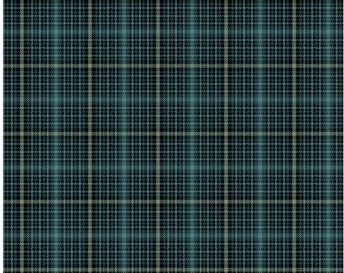 Winter Plaid Elegance Teal, Festive Medley, 12348-85