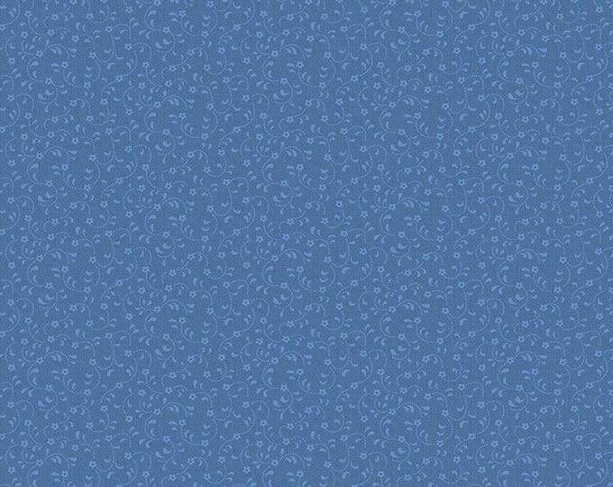 Floret Coastal by Geri Robinson of Planted Seed Designs for Riley Blake Designs, 100% Fine Cotton, Tone-on-Tone Basics, C675-Coastal
