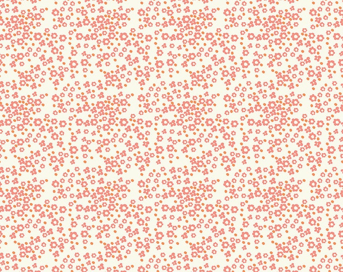 Spring's in Town - Blossoms Cream by Sandy Gervais for Riley Blake Designs, 100% Cotton Fabric, C14215-Cream