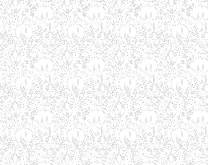 Hush Hush 2 - Scissor Envy by Simple Simon & Company for Riley Blake Designs, 100% Cotton Fabric, Low-Volume Collection, C12878