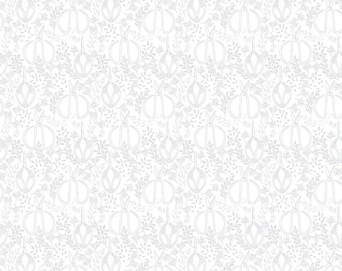 Hush Hush 2 - Scissor Envy by Simple Simon & Company for Riley Blake Designs, 100% Cotton Fabric, Low-Volume Collection, C12878