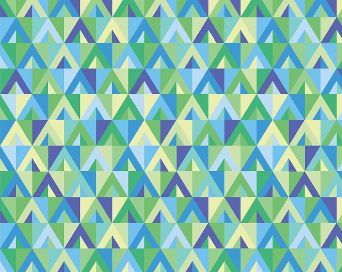 Zest - Spark Glade by Modern Quilt Studio for Benartex Designer Fabrics, 100% Cotton Fabric, 13569-42