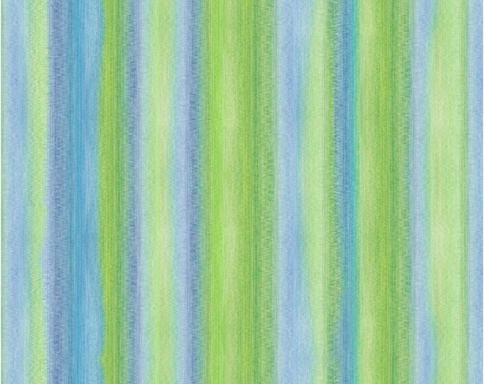 Gabriella - Stripe Blue for P&B Textiles, 100% Premium Cotton Fabric, GARB-4813-B