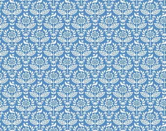 Sunny Skies Style Blue by Jill Finley for Riley Blake Designs, 100% Cotton Fabric, C14633-Blue