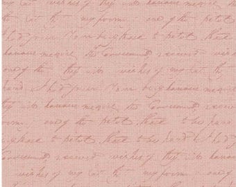 Petal Bouquet Script Pink, 100% Cotton, PBOU-4965 P