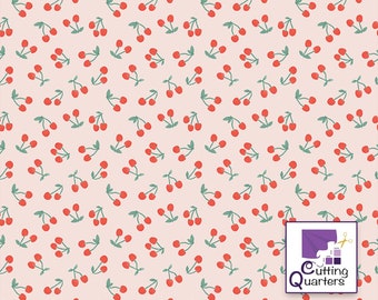 Sweet Picnic Cherry Blush by Natàlia Juan Abelló for Riley Blake Designs, 100% Fine Cotton, C12096-BLUSH