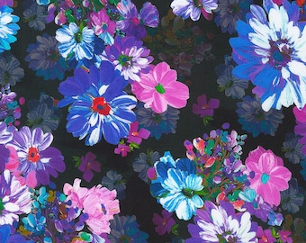 Painterly Petals - Meadow Park, 100% Cotton, SRKD-22270-269