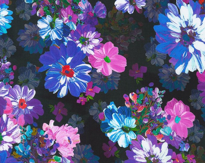 Painterly Petals - Meadow Park, 100% Cotton, SRKD-22270-269