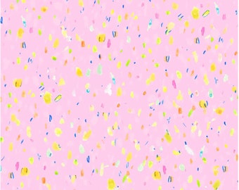 Gabriella - Dash Pink for P&B Textiles, 100% Premium Cotton Fabric, GABR-4815-P