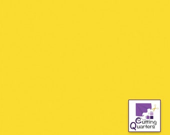 Lemon Zest, Confetti Colors-Riley Blake, Solids, Basic Colors, Yellow, 100% Cotton Fabric C120 Lemon Zest