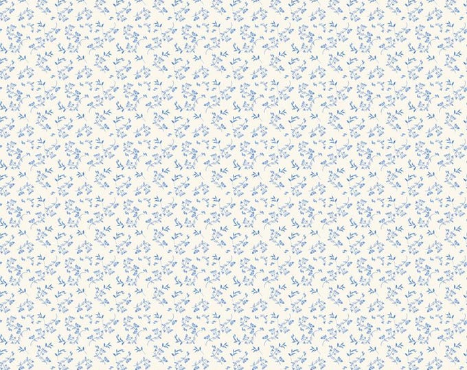 Penelope Mini Stems Cream by Riley Blake, 100 % Cotton, C16646-CREAM