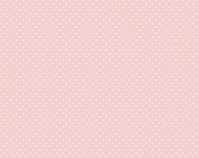 Swiss Dot Baby Pink - Riley Blake Designs, Basic Colors, 100% Cotton Fabric C670-BABY PINK