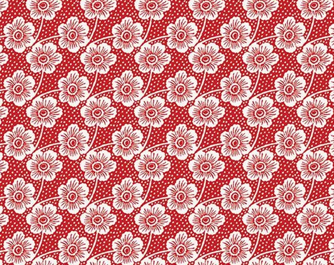 Red Rhapsody - Buttercup Red/White by Kanvas Studios for Benartex Designer Fabrics, 100% Cotton Fabric, 14079-10