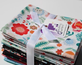 Birdsong 15-Piece Fat Quarter Bundle, 100% Cotton, BSON FQ-15