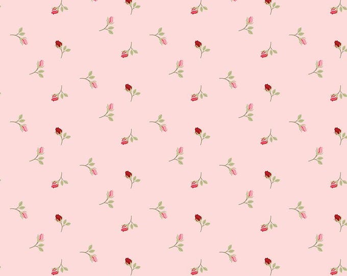 Sew In Love Rosebuds Blush, Cotton Fabric, C16902-BLUSH