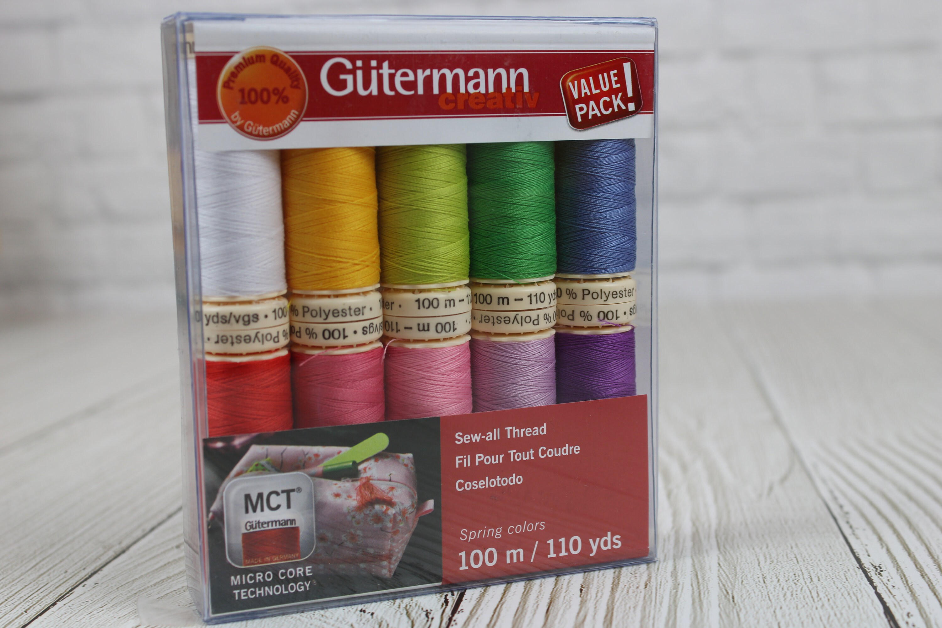 Gutermann Thread set, 100m, Popular