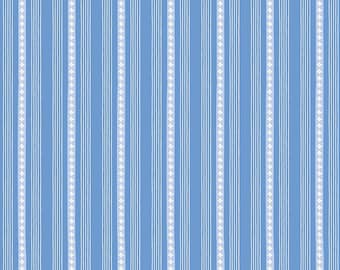 Penelope Stripes Blue, 100 % Cotton, C16645-BLUE