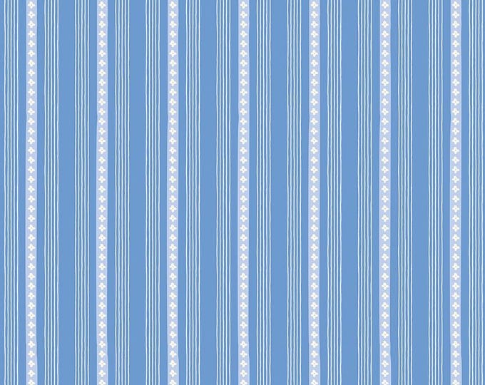 Penelope Stripes Blue by Riley Blake, 100 % Cotton, C16645-BLUE