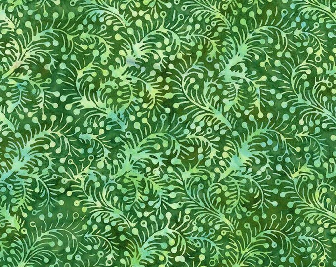 Green Apple - Expressions Batiks Geometric Splash by Riley Blake Designs, 100% Cotton Fabric, BT23202-314