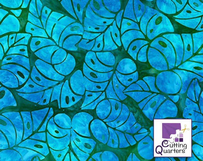 Totally Tropical - Ocean Artisan Batiks by Lynn Studios for Robert Kaufman, 100% Cotton Fabric, AMD-17801-59 OCEAN