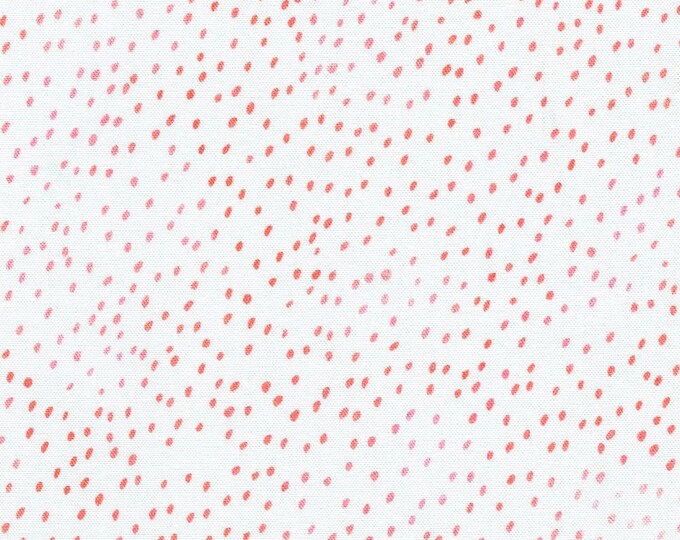 Strawberry Season - Seeds White, 100% Cotton, ABYD-22318-1 WHITE