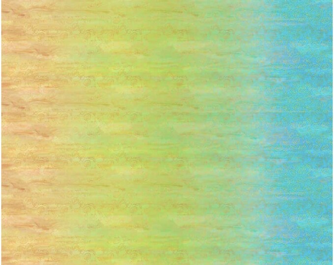Spring In The Northwoods Leafy Ombre by Jamie Kalvestran for P&B Textiles, 100% Premium Cotton Fabric, SINW 5411 MU
