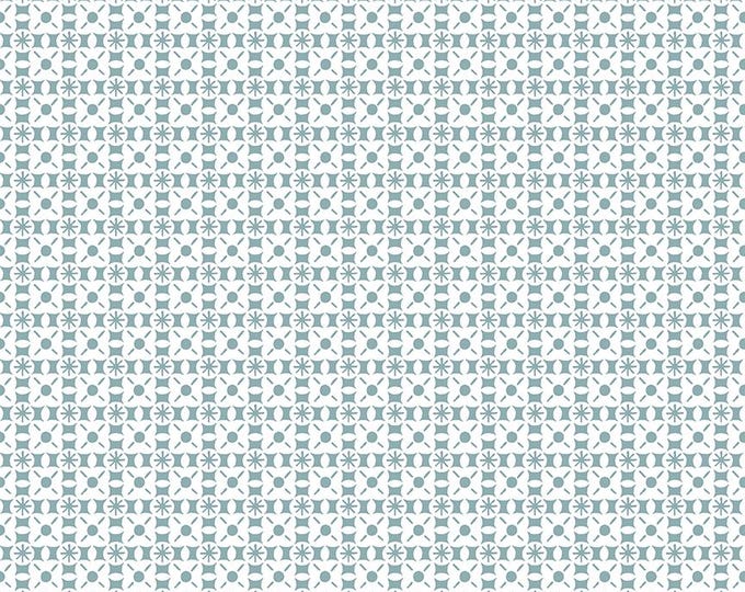 Sketchbook Geo Blue by Lisa Audit for Riley Blake Designs, 100% Cotton, C17525-Blue