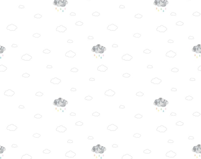 Hush Hush 2 - Cloud Cover by Kristy Lea for Riley Blake Designs, 100% Cotton Fabric, Low-Volume Collection, C12876