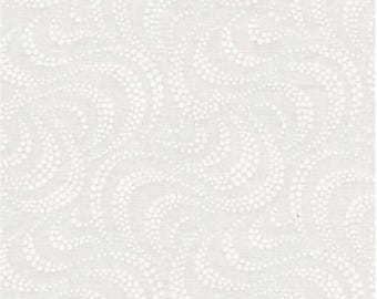 Ramblings 11 Dotted Ripple Ecru by P&B Textiles, 100% Premium Cotton Fabric, RA11 770 01
