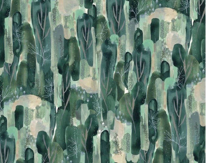 Nature Story - Hidden Forest, 100% Cotton, NSTO 5839 GT